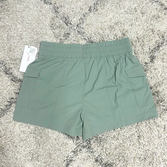Yogalicious Women’s Trail Path Utility Cargo Commuter Outdoor Shorts Sz L NEW - Picture 4 of 6